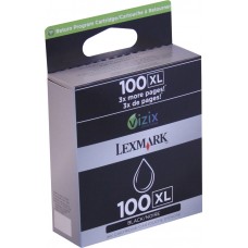 Lexmark Genuine #100XL Black Inkjet Cartridge High Yield